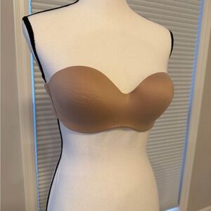 Victoria's Secret Nude strapless bra